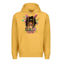 Mustard afro locs hair stylist messy bun tbw Premium Hoodie - texasbilliewilder