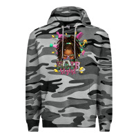 Slate Camo afro locs hair stylist messy bun tbw Premium Hoodie - texasbilliewilder