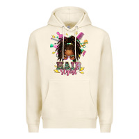 Tofu afro locs hair stylist messy bun tbw Premium Hoodie - texasbilliewilder
