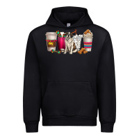 Black st. bernard dog coffee cups Urban Hoodie - texasbilliewilder