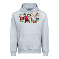 Heather Grey st. bernard dog coffee cups Urban Hoodie - texasbilliewilder