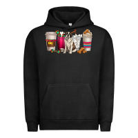 St. Bernard Dog Coffee Cups Urban Hoodie | Teevron