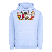 Pigment Grape Ice st. bernard dog coffee cups Urban Hoodie - texasbilliewilder