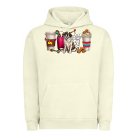 Pigment Pistachio st. bernard dog coffee cups Urban Hoodie - texasbilliewilder