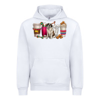 White st. bernard dog coffee cups Urban Hoodie - texasbilliewilder