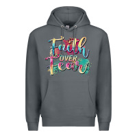 Rock faith over fear Premium Hoodie - Zillion Design Studio