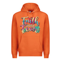 Carrot faith over fear Premium Hoodie - Zillion Design Studio