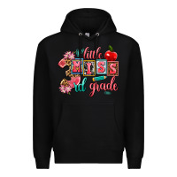 Black little miss 3rd grade Premium Hoodie - AdoDesignShop