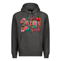 Charcoal Heather little miss 3rd grade Premium Hoodie - AdoDesignShop