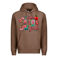 Chestnut little miss 3rd grade Premium Hoodie - AdoDesignShop