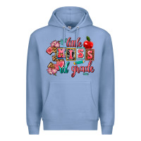 Colony Blue little miss 3rd grade Premium Hoodie - AdoDesignShop