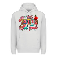 Dove Grey little miss 3rd grade Premium Hoodie - AdoDesignShop