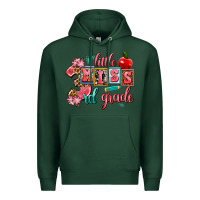 Sports Green little miss 3rd grade Premium Hoodie - AdoDesignShop