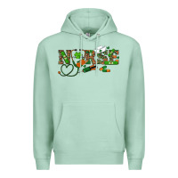 Seafoam St. Patrick's Day Nurse Premium Hoodie - RanaPortraitStore
