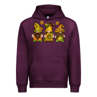 Mauve Wine sunflower gnomies Urban Hoodie - texasbilliewilder