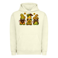 Pigment Pistachio sunflower gnomies Urban Hoodie - texasbilliewilder