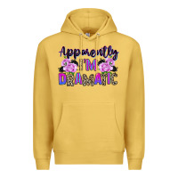 Antique Gold apparently im dramatic Premium Hoodie - texasbilliewilder