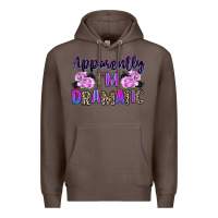 Coffee apparently im dramatic Premium Hoodie - texasbilliewilder