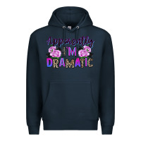 Navy apparently im dramatic Premium Hoodie - texasbilliewilder