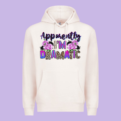Apparently Im Dramatic Premium Hoodie Designed By Texasbilliewilder