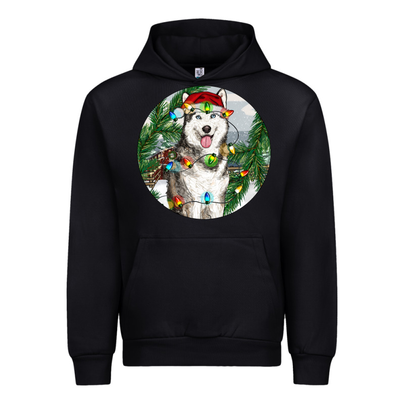 Husky And Farm Ornament Urban Hoodie by RanaPortraitStore | Teevron