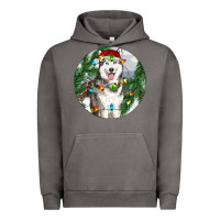 Pigment Tornado husky and farm ornament Urban Hoodie - RanaPortraitStore
