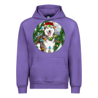 Tulip husky and farm ornament Urban Hoodie - RanaPortraitStore