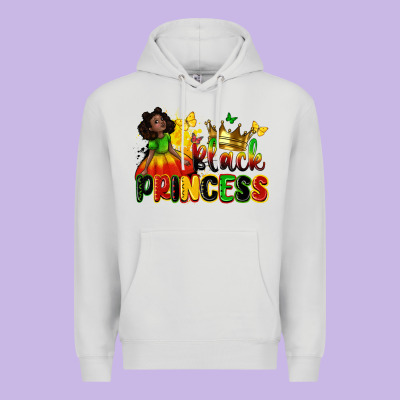 Black Princess Premium Hoodie Designed By Zillion Design Studio