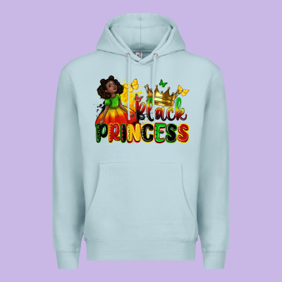 Black Princess Premium Hoodie Designed By Zillion Design Studio