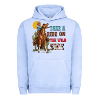 Pigment Grape Ice take a ride on the wild side with rodeo Urban Hoodie - texasbilliewilder
