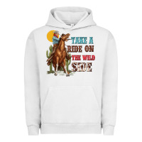 Pigment Lunar Rock take a ride on the wild side with rodeo Urban Hoodie - texasbilliewilder