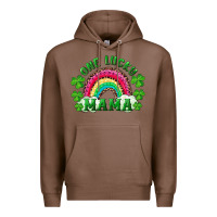 Chestnut st patrick's day one lucky mama Premium Hoodie - RanaPortraitStore