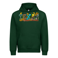 Foreset Green texas Urban Hoodie - texasbilliewilder