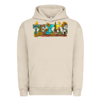 Pigment French Oak texas Urban Hoodie - texasbilliewilder