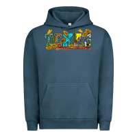 Pigment Midnight Navy texas Urban Hoodie - texasbilliewilder