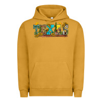 Pigment Peanut Butter texas Urban Hoodie - texasbilliewilder