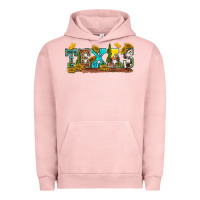 Pigment Salmon texas Urban Hoodie - texasbilliewilder