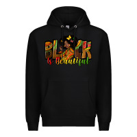 Black black is beautiful Premium Hoodie - Zillion Design Studio
