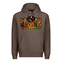 Coffee black is beautiful Premium Hoodie - Zillion Design Studio