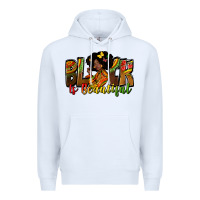 White black is beautiful Premium Hoodie - Zillion Design Studio