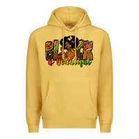 Antique Gold black is beautiful Premium Hoodie - Zillion Design Studio
