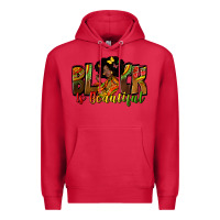 Cardinal black is beautiful Premium Hoodie - Zillion Design Studio