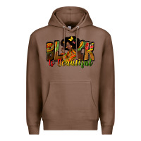 Chestnut black is beautiful Premium Hoodie - Zillion Design Studio