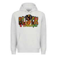 Dove Grey black is beautiful Premium Hoodie - Zillion Design Studio