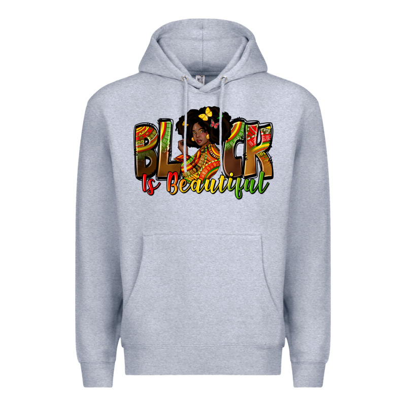 Black Is Beautiful Premium Hoodie by Zillion Design Studio | Teevron