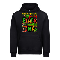 Black unapologetically pretty black and educated cna zillion Urban Hoodie - Zillion Design Studio