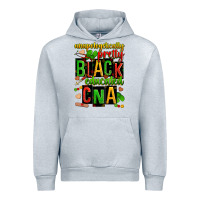 Heather Grey unapologetically pretty black and educated cna zillion Urban Hoodie - Zillion Design Studio