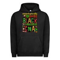 Pigment Black unapologetically pretty black and educated cna zillion Urban Hoodie - Zillion Design Studio