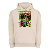 Pigment French Oak unapologetically pretty black and educated cna zillion Urban Hoodie - Zillion Design Studio