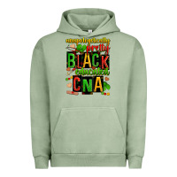 Pigment Oil Green unapologetically pretty black and educated cna zillion Urban Hoodie - Zillion Design Studio